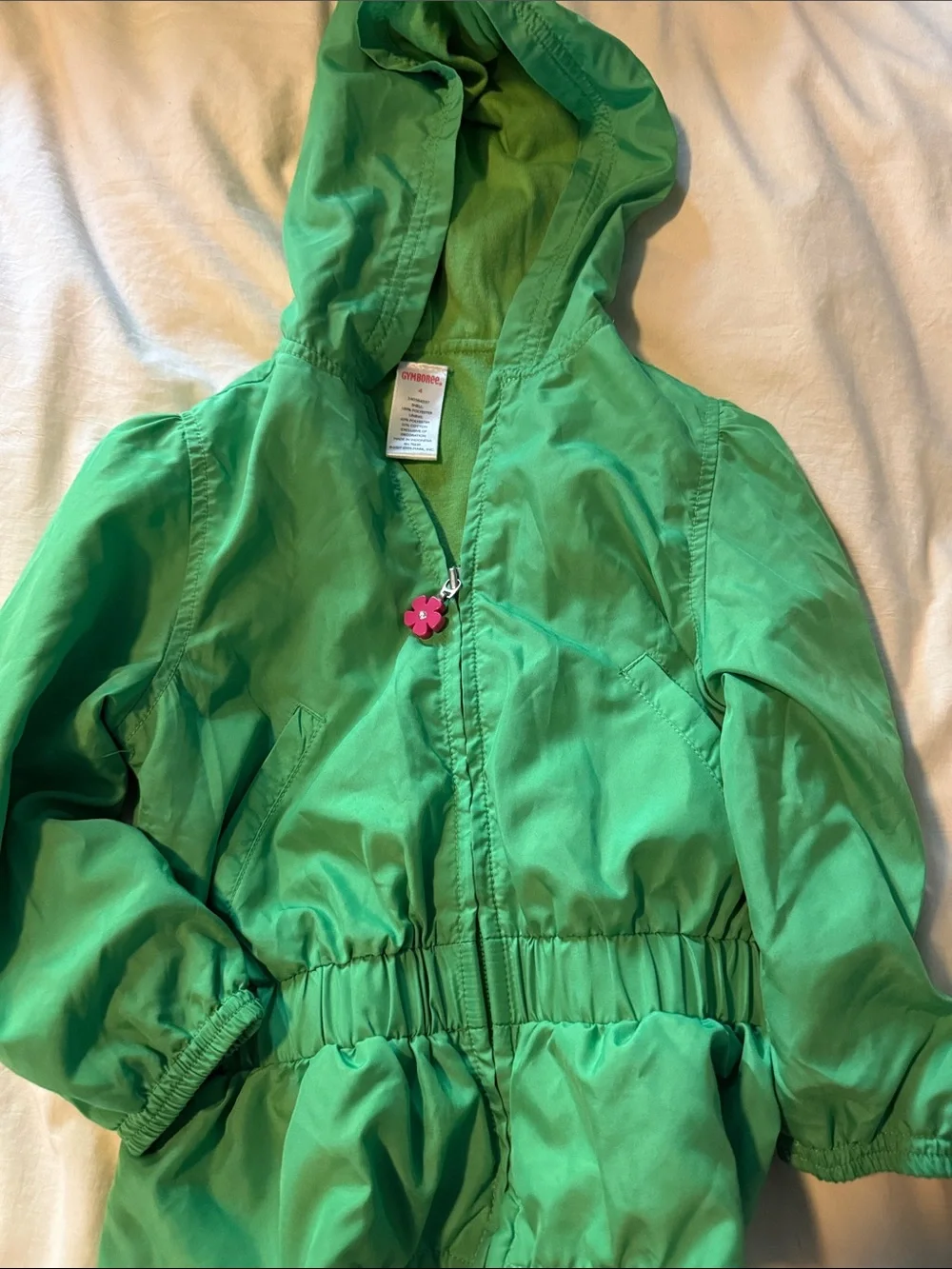 Gymboree Girls Green Jacket & Cardigan Set